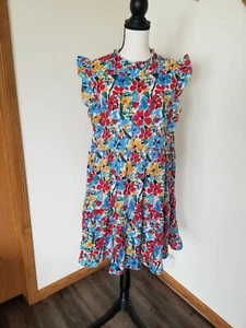 NWT JODIFL On the Move Floral Ruffle Dress - Picture 1 of 5