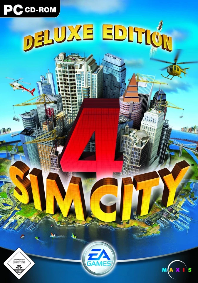 SimCity 4 Deluxe Edition  - Digitaler Steam Code - per E-Mail - Bild 1 von 1