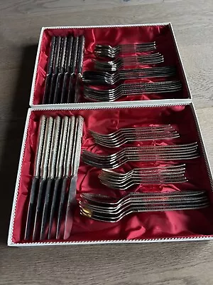 Silberbesteck DRACHE SOLINGEN 12 Personen Vintage versilbert 100 Auflange - Bild 1 von 4