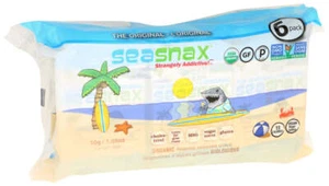 Seasnax Organic Seaweed Snack Original 1.08 Oz - Picture 1 of 5