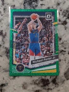 2023-24 Panini Donruss Optic Green Glitter Prizm/77 Michael Porter Jr #102 - Imagen 1 de 2