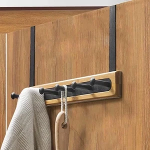 Übertürhänger 40 cm (15,7") über Türhaken mit 6 Haken Schwerlast Kleiderhaken - Bild 1 von 7
