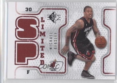 2008-09 SP SP Limited Memorabilia Michael Beasley #SPL-MB Rookie RC - Image 1 of 2