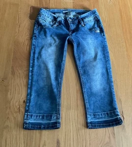 Gang Jeans Nena Gr. 28 , Capri , Kurz , Blau , Top - Bild 1 von 12