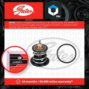 Coolant Thermostat fits SKODA CITIGO 1.0 11 to 19 Gates 04C121113B Quality New - Picture 1 of 2