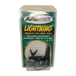 AAE Lightning II Magnetic Fall Away Arrow Rest: Right Hand: Black VHTF NEW - Picture 1 of 4