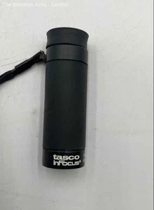 Tasco Infocus Optical Device Black 5X30mm Compact Monocular w/Strap In Soft Case - Picture 1 of 6