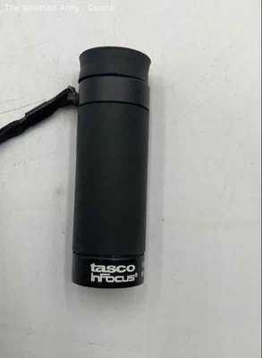 Tasco Infocus Optical Device Black 5X30mm Compact Monocular w/Strap In Soft Case - Image 1 of 4