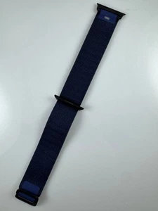 Oryginalny Apple Watch 44MM 45MM 46MM 49mm Alpine Loop Czarny Tytan Granatowy - Zdjęcie 1 z 8