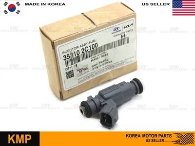 Inyector de combustible genuino para Hyundai Genesis 2010-2012 cupé 2,0 L OE# 35310-2C100 Foto 1 de 4