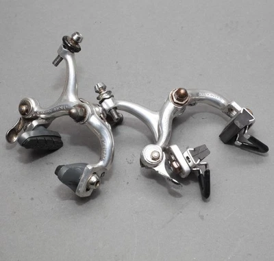 Conjunto de freio Campagnolo Record 2040 *MODIFICADO* para parafuso embutido 52mm alcance almofada ímpar - Imagem 1 de 4