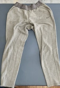 Nike Dri-fit Leggings Women's Size Medium Gray joggers Capris - Picture 1 of 4