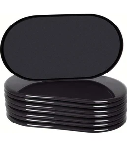 8 Pack Large Furniture Movers Sliders for Carpet, 9 1/2" x 5 3/4" Reusable Ov... - Picture 1 of 6