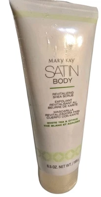 Mary Kay Satin Body Revitalizing Shea Scrub White Tea & Citrus 6.5oz NOS - Image 1 of 2