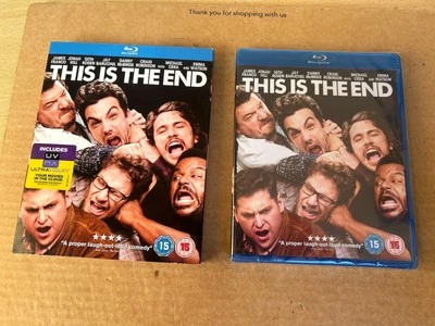 This Is The End (2013) UK Blu Ray NEW & SEALED With Slipcase James Franco  - Image 1 of 3
