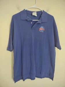 Camisa Polo De Colección Planet Hollywood San Diego Azul Grande Hecha en Estados Unidos Nostalgia - Imagen 1 de 5