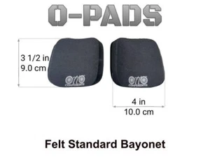 Felt Standard Bayonet Arm Pads Official Velcro® Aero Tri TT Handlebars - Picture 1 of 9