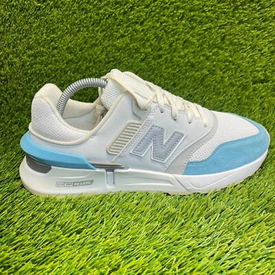 New Balance 997 Mujer Talla 9.5 Blanco Azul Caminar Correr Zapatos Tenis Foto 1 de 4