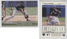 1995 Upper Deck Collector's Choice Gold Signature Frank Thomas #75 HOF