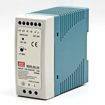 New MDR-60-24 Switching Power Supply For MEAN WELL Free Shipping - Image 1 of 3