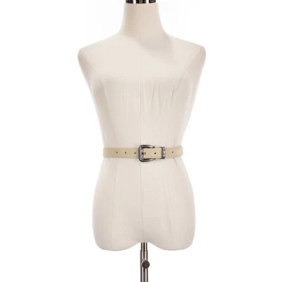 Cinturón de gamuza Brunello Cucinelli nuevo con etiquetas talla XL en beige claro hecho en Italia Foto 1 de 4