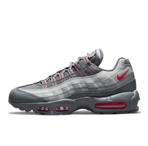 Nike Air Max 95 Smoke Grey University Red Herren Sportschuhe - DM9104-002 - Bild 1 von 4