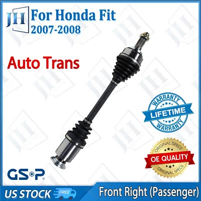 Eje CV pasajero delantero derecho OE para Honda Fit L4-1,5L 2007-08 transmisión automática Foto 1 de 4