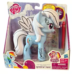My Little Pony Friendship Is Magic Rainbow Dash Design A Pony With Stickers - Picture 1 of 10