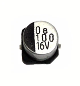 50pc SMD Electrolytic Capacitor 100uF 16V 105℃ φ6.3x5.3mm RVS-16V101MSU-R ELNA - Picture 1 of 5