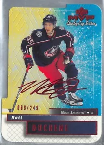 2019-20 UD MVP SCE 20th Anniversary Colors and Contours #50 Matt Duchene/249 - Imagen 1 de 2