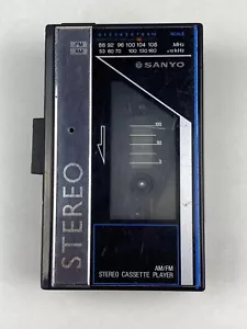 Sanyo MGR59 Walkman AM/FM Stereo Portable Cassette Player - Picture 1 of 19