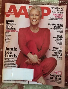 AARP THE MAGAZINE Aug& Sept2021 Brain Health Jamie Lee Curtis Make Your Money - Picture 1 of 4