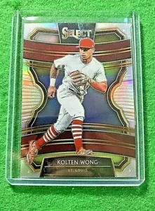 KOLTEN WONG SILVER PRIZM CARD JERSEY #16 CARDINALS 2020 PANINI- SELECT BASEBALL  - Picture 1 of 12