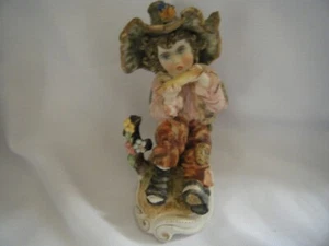 Capodimonte BOY / TRAMP / HOBO  Figurine 9" - Picture 1 of 10