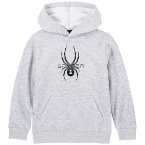 Boy's SPYDER Gray Black Hoodie Size Small 7 - 8  - Picture 1 of 11