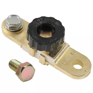 Motorbike Post Battery Master Disconnect Isolator Terminal Cut Off Kill Switch. - Picture 1 of 14