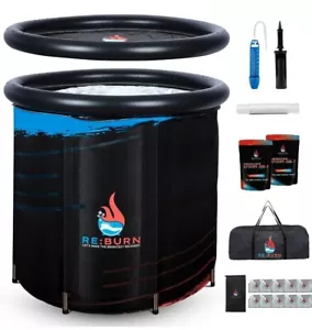 RE:BURN Ice Bath Tub for Athlete-Portable, Inflatable and Foldable C2 - Picture 1 of 7