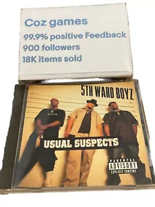 Usual Suspects by 5th Ward Boyz (Explicit CD, 1997) Rapalot Records Houston Rap - Picture 1 of 4