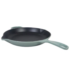 Le Creuset Signature Gusseisen 11,75 Zoll Runde Pfanne Meersalz *NEU* - Bild 1 von 6