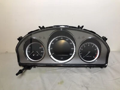 Оригинальный спидометр указатель кластерный для Mercedes Benz C-класса W204 C300 C350 2008-2011 годов выпуска - Изображение 1 из 4
