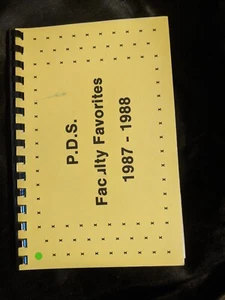 P.D.S. Fakultät Favoriten Kochbuch 1987 - 1988 - Bild 1 von 3