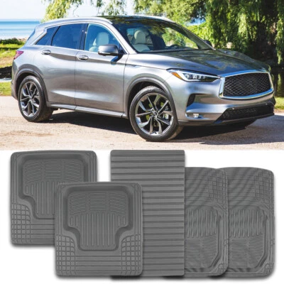Водонепроницаемые автомобильные напольные коврики передние и задние ковры для Infiniti QX50 QX60 QX70 QX80 - Изображение 1 из 4