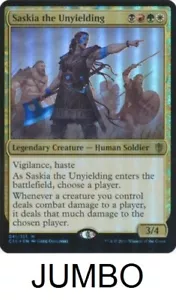 MTG Saskia the Unyielding JUMBO Commander 2016 Mythic Rare OVERSIZED NM/M - Bild 1 von 1