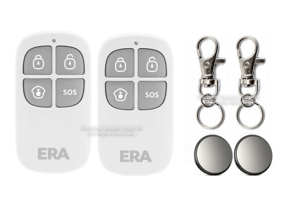 ERA miGuard RC80 Remote Model Inc Key Chain TWIN PACK / SAVE