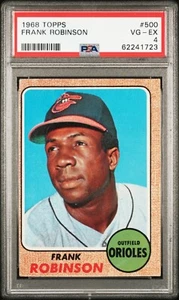 1968 Topps Frank Robinson || PSA 4 || #500 || Freshly Graded - Bild 1 von 2