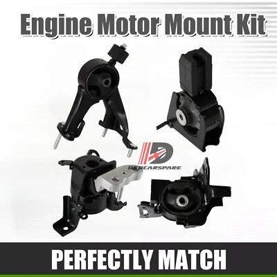 4PCS Engine Motor & Transmission Mounts Set For 14-19 Toyota Corolla 4-Door 1.8L - Изображение 1 из 4