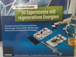 50 Experimente mit regenerativen Energien - Franzis Lernpaket - ungeöffnet - Bild 1 von 11