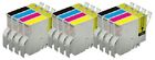 12 x Druckerpatronen für Epson Stylus Color D78 D92 D120 - XXL Cartridges