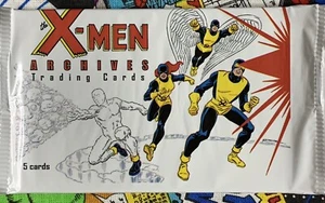 (1) 2009 Marvel The X-Men Archives Sealed Pack - Picture 1 of 2