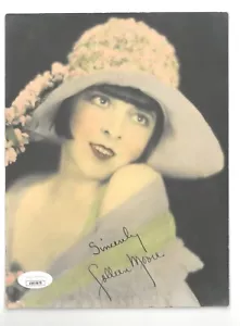 Foto firmata COLLEEN MOORE autografata anni '20 6x8 ~ autentica JSA ~ pellicola muta - Foto 1 di 2